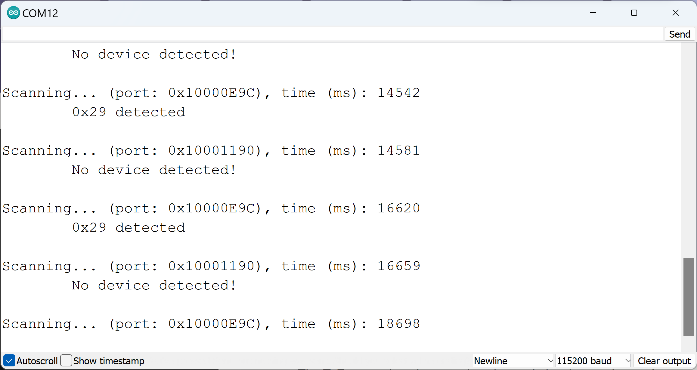 I2C address